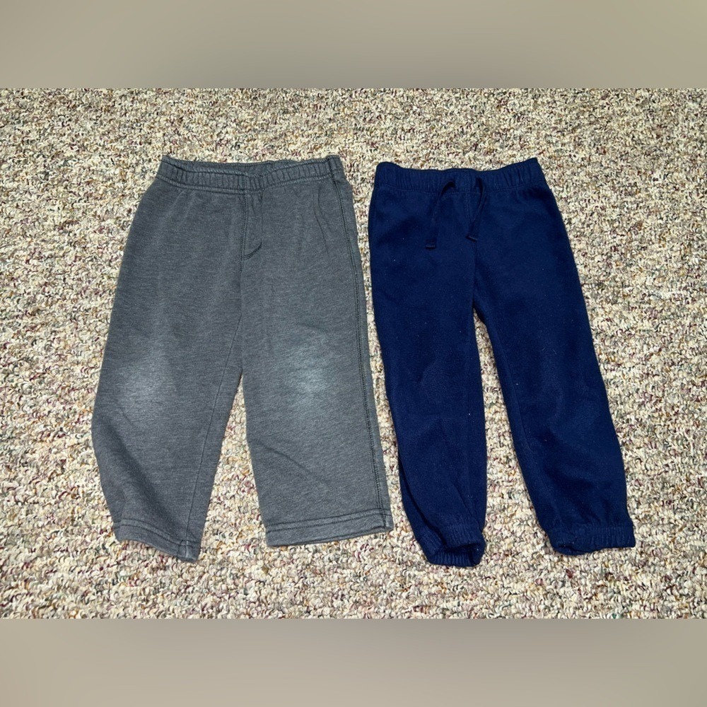 Boys 2T pants, sweatpants, Lot of 2 sweatpants, 2T, joggers